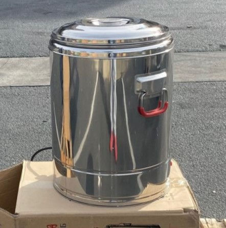 Thumbnail: 171-0414 40 Liter Soup Pot Electric Kettle Warmer