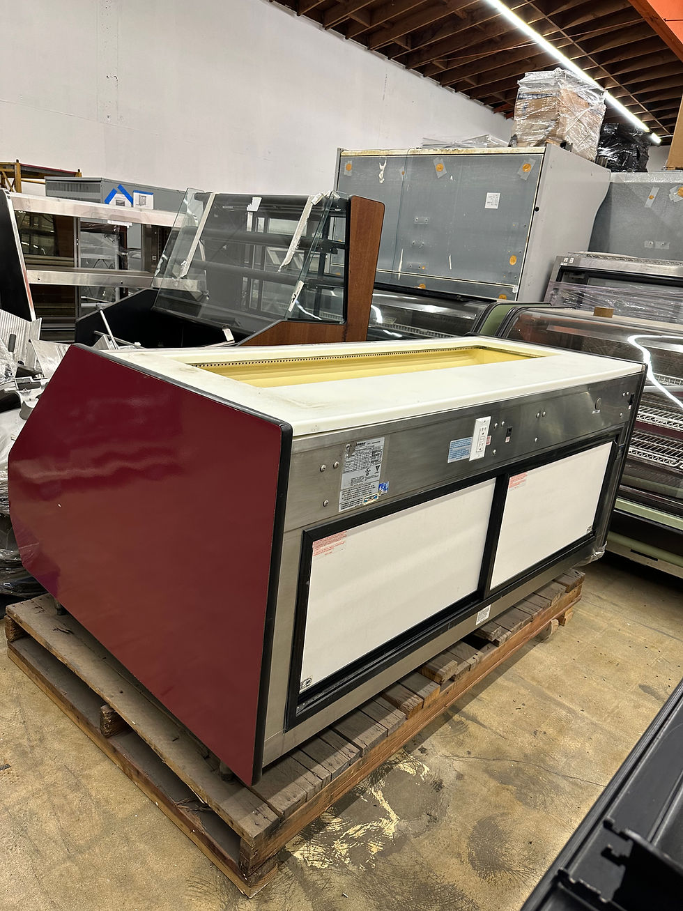 Thumbnail: 130-0185 Hussmann R3-P 6’ Remote Refrigerated Self Serve Merchandiser Cooler