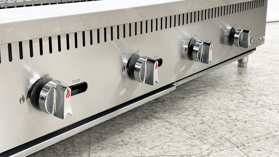 Thumbnail: 171-0431 48" Natural Gas Charbroiler