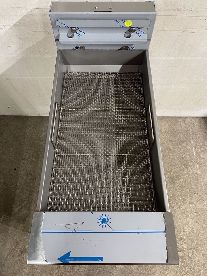 Thumbnail: 182-0078 Pitco SEBNB14 Solstice Bread and Batter Fryer Dump Station