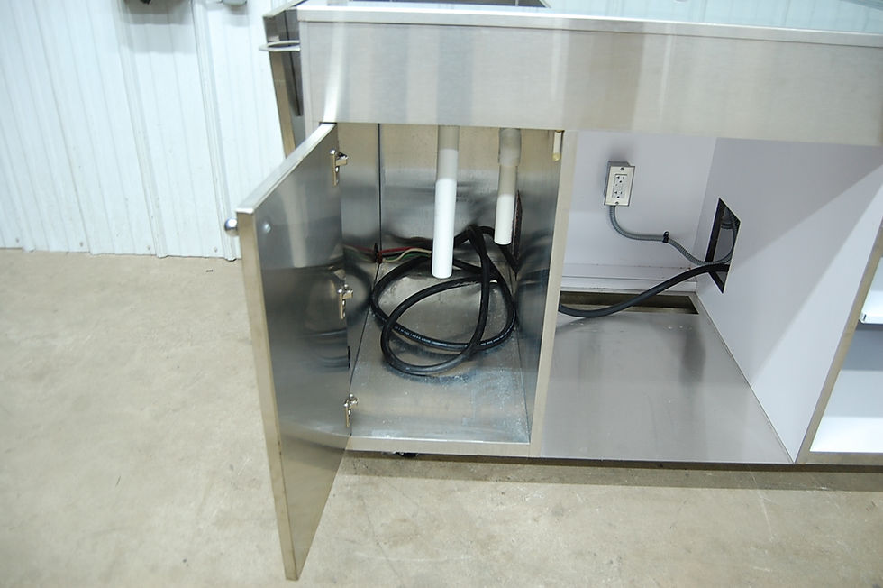 Thumbnail: 142-0778 Hill Phoenix 60" Presentation Cabinet w/ 2x Cook Tek Induction Cookers