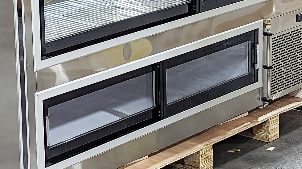 Thumbnail: 171-0314 72" Self Contained Full Service Seafood Meat Case Cooler