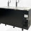 Thumbnail: 171-0238 72" Kegerator 4 Tap Self Contained Beer Dispenser Cooler