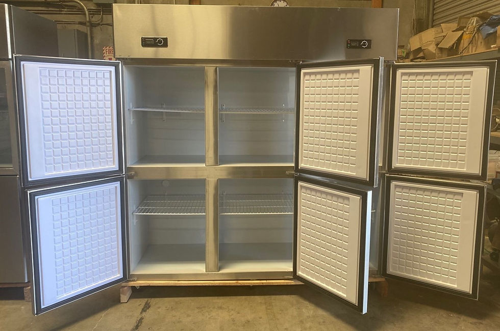 Thumbnail: 171-0175 6 Door Self Contained Reach In Cooler