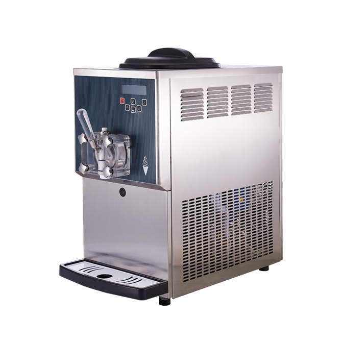 Thumbnail: 186-0009 Pasmo S930TA2 Tabletop Single Flavor Ice Cream Dispenser Freezer