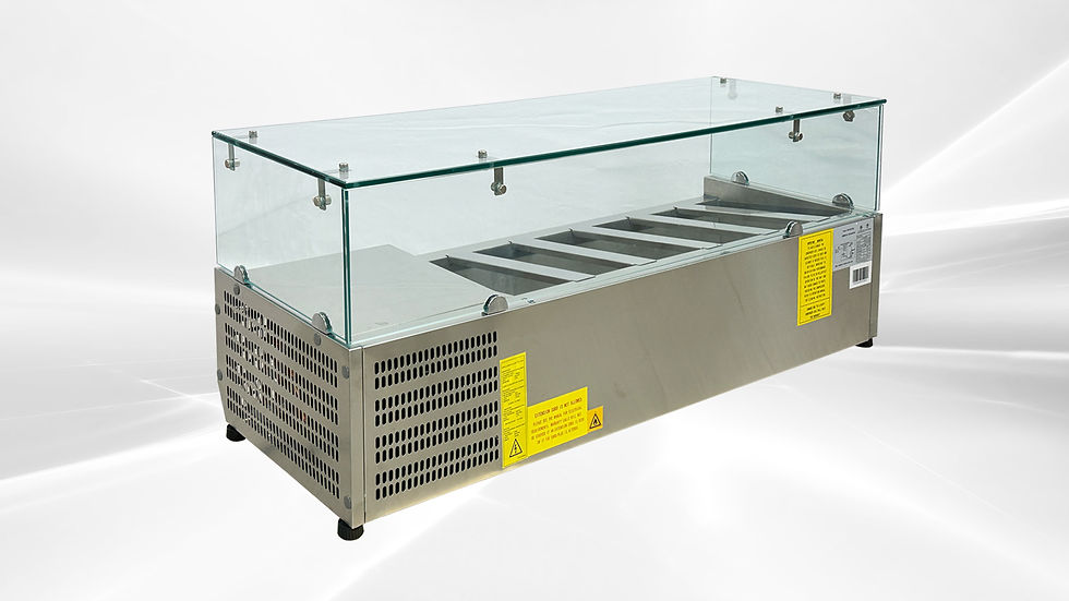 Thumbnail: 171-0248 Self Contained Countertop Sandwich Salad Prep Table
