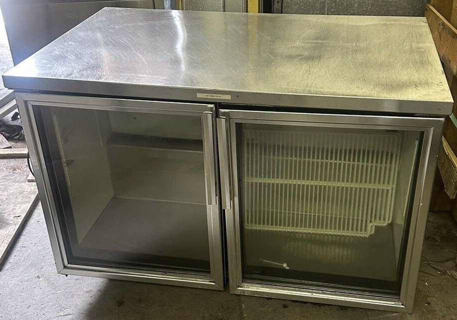Thumbnail: 174-0140 True TUC-48G 48” Glass Door Undercounter Self Contained Worktop Cooler