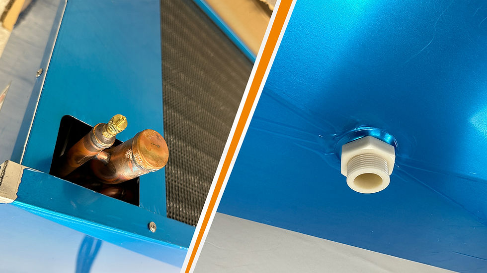 Thumbnail: 171-0399 10HP Walk In Freezer Condensing Cooler System