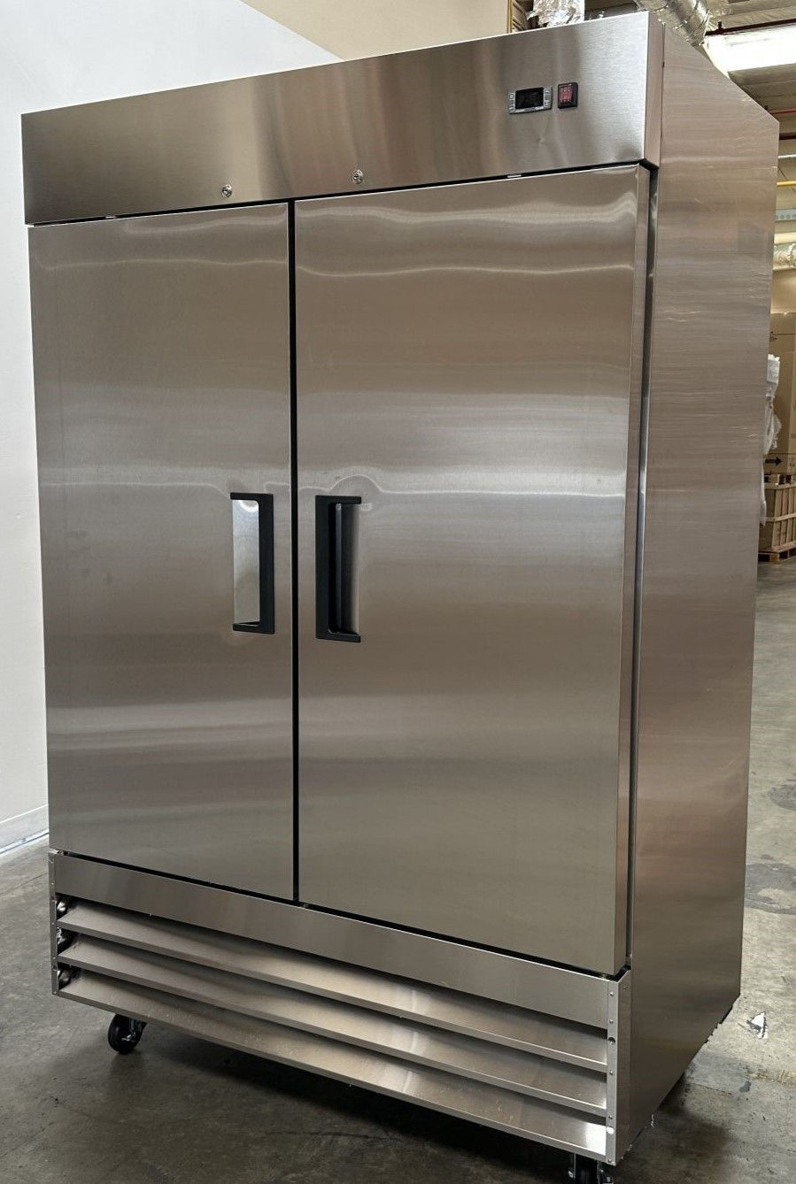 Thumbnail: 171-0174  Commercial 2-Door Stainless Steel Self Contained Reach In Cooler