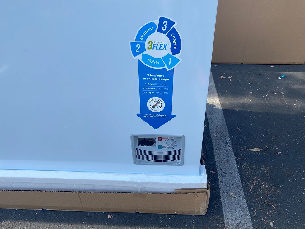 Thumbnail: 171-0403 98" Solid Top Self Contained Chest Freezer
