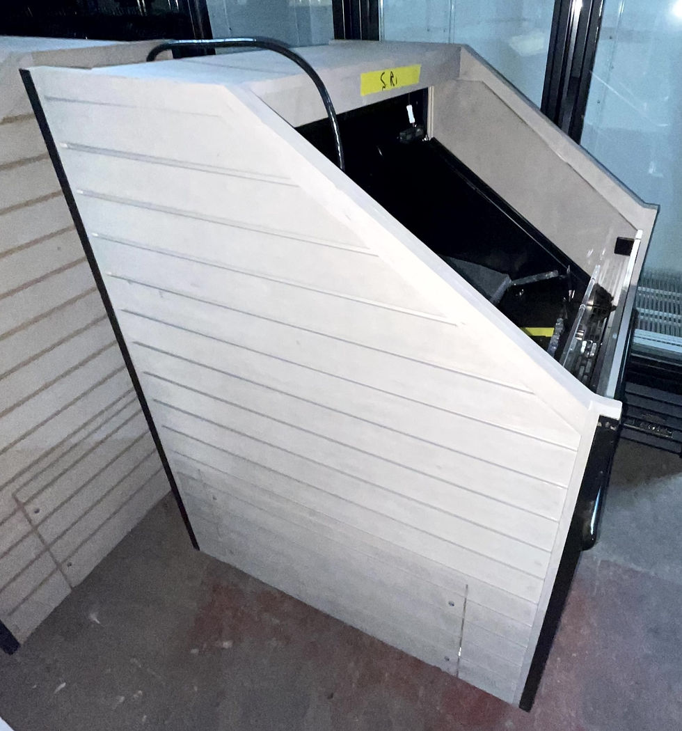 Thumbnail: 72-0460 JSI RF-RBS033S-DC-310-C Slanted Produce Case