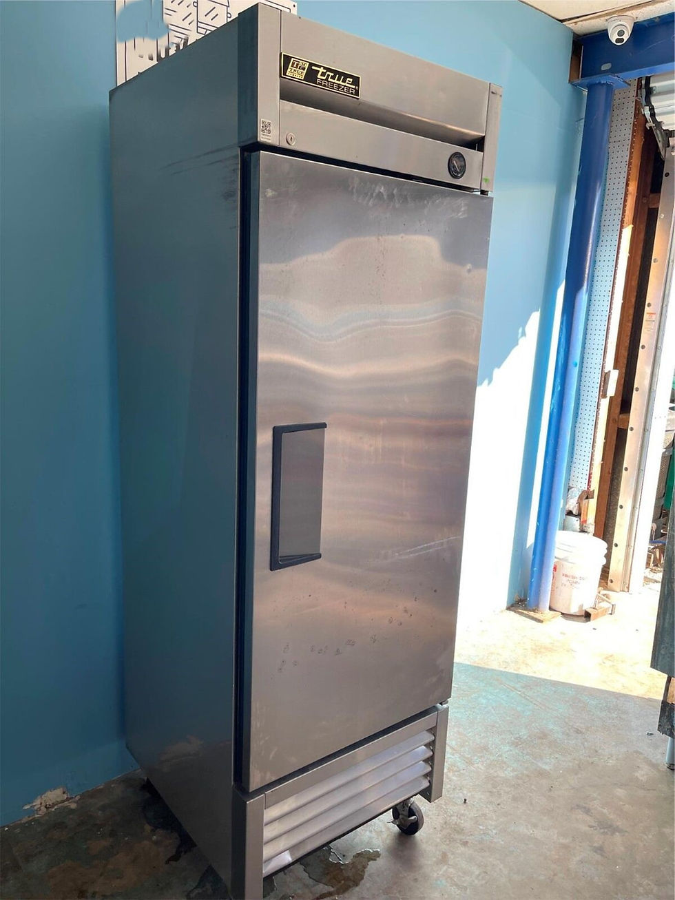Thumbnail: 75-0259 True 27” Single Section Self Contained Reach-In Freezer T-23F
