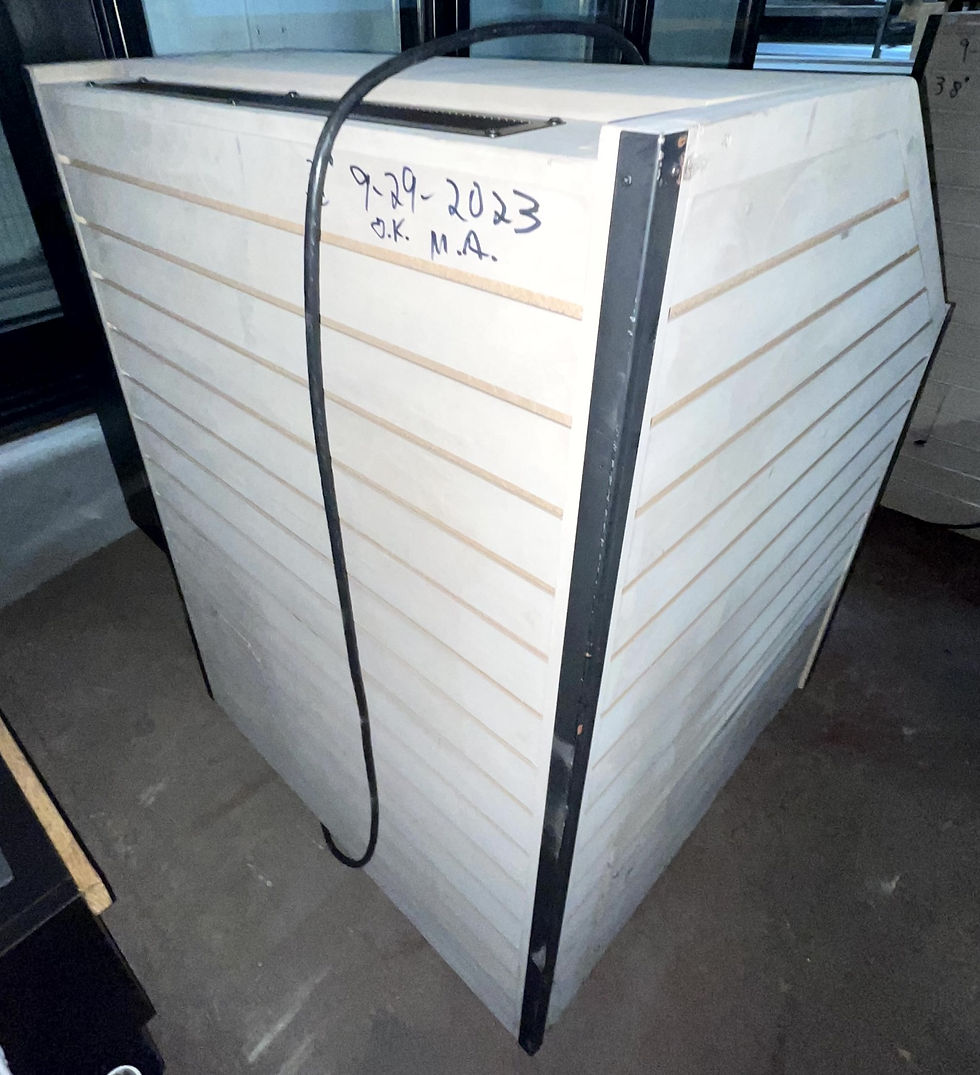 Thumbnail: 72-0460 JSI RF-RBS033S-DC-310-C Slanted Produce Case