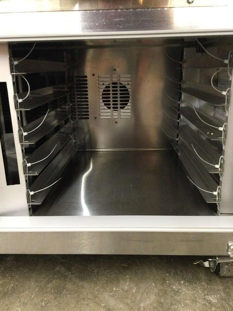 Thumbnail: 167-0268 Traulsen TD078HT1 Self Contained Seafood Service Cooler Case w/ Casters