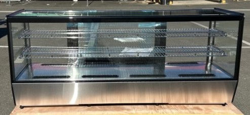 Thumbnail: 171-0293 Black Countertop Self Contained Full Service Case Cooler