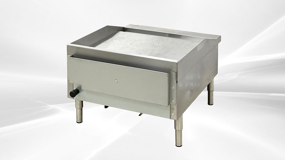 Thumbnail: 171-0438 24" 2-Burner Gas Thermostatic Griddle