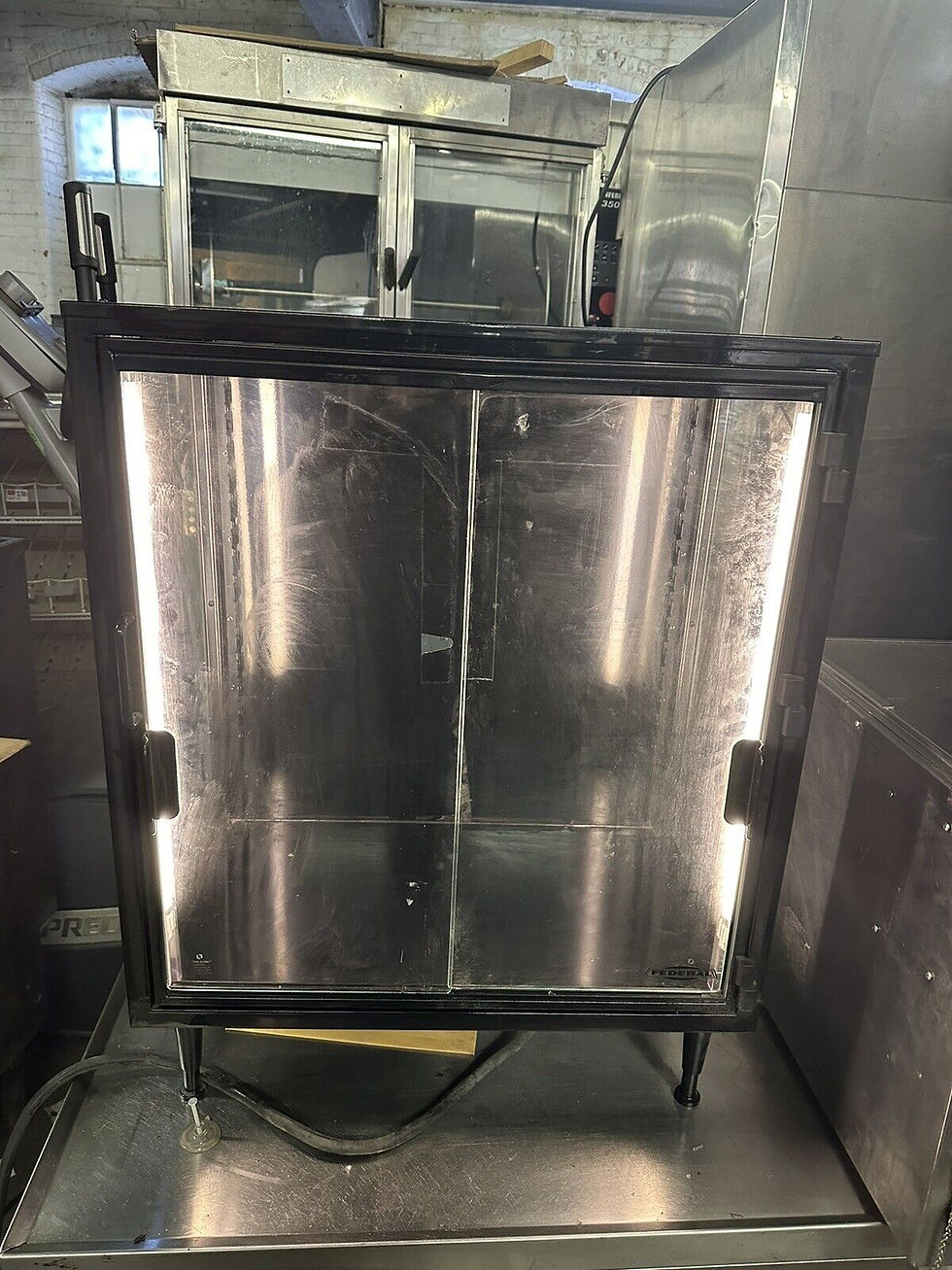 Thumbnail: 174-0076 Federal SB28SS Countertop Glass Door Display Case