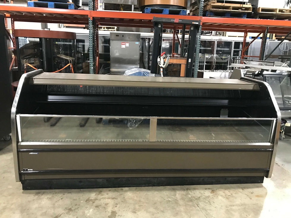 1420967 Hill Phoenix OMZD10 Remote Single Deck Self Serve Freezer Case