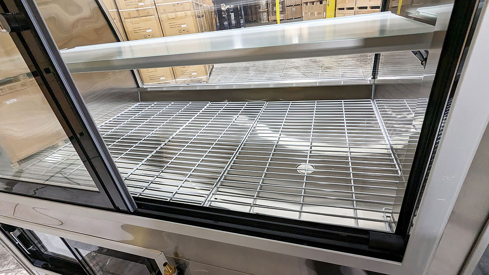 Thumbnail: 171-0312 48" Self Contained Full Service Seafood Meat Case Cooler