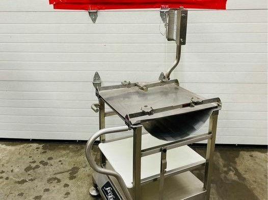Thumbnail: 167-0197 Face To Face Slicer Deli Buddy Mobile Deli Slicer Cart