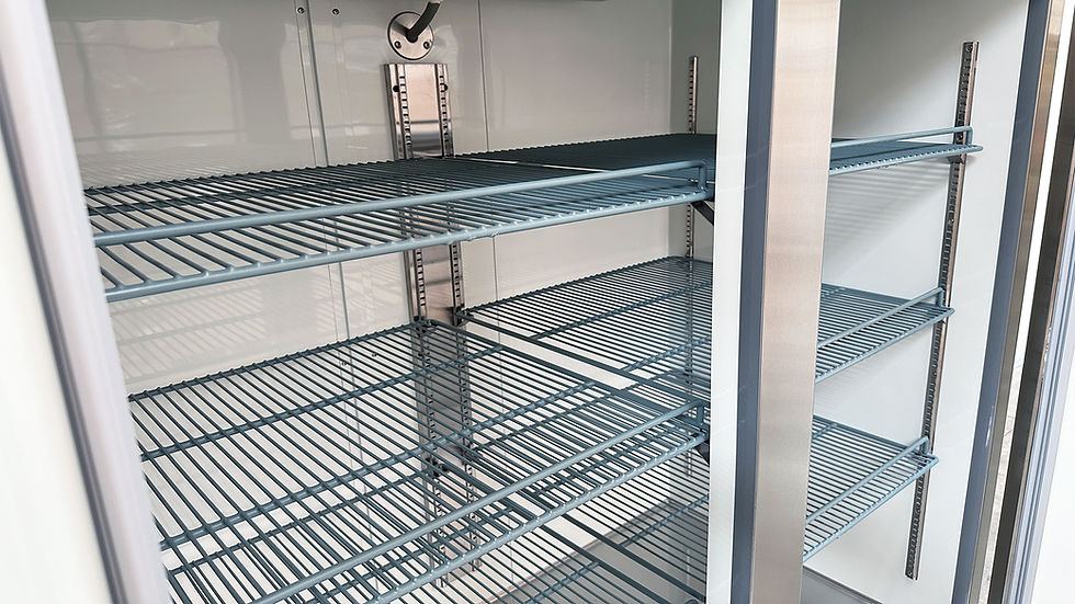 Thumbnail: 171-0174  Commercial 2-Door Stainless Steel Self Contained Reach In Cooler