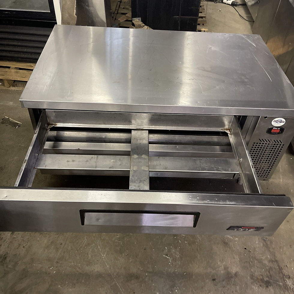 Thumbnail: 174-0150 Turbo Air TCBE-52SDR 52” Self Contained Chef Base Cooler