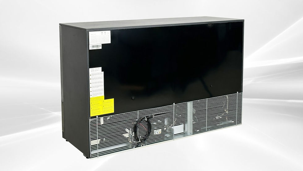 Thumbnail: 171-0262 3 Sliding Door Self Contained Back Bar Cooler