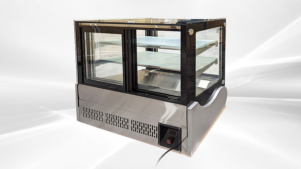 Thumbnail: 171-0284 Countertop Full Service Self Contained Bakery Case Cooler