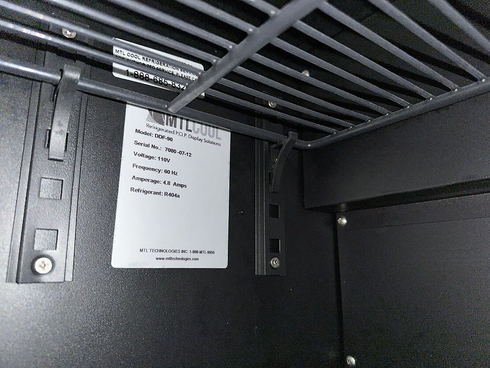 Thumbnail: 174-0049 MTL Cool GD-DDF-90 Self Contained Countertop Freezer