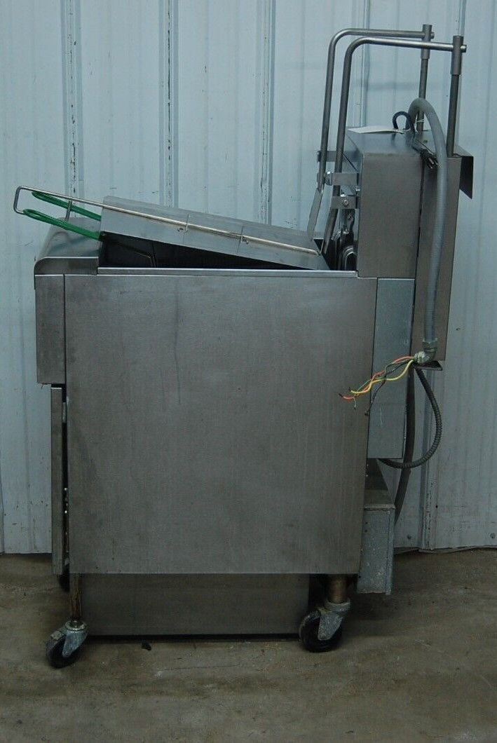 Thumbnail: 142-0843 Frymaster FPRE117SC Stainless Steel Electric Fryer w/ Filter