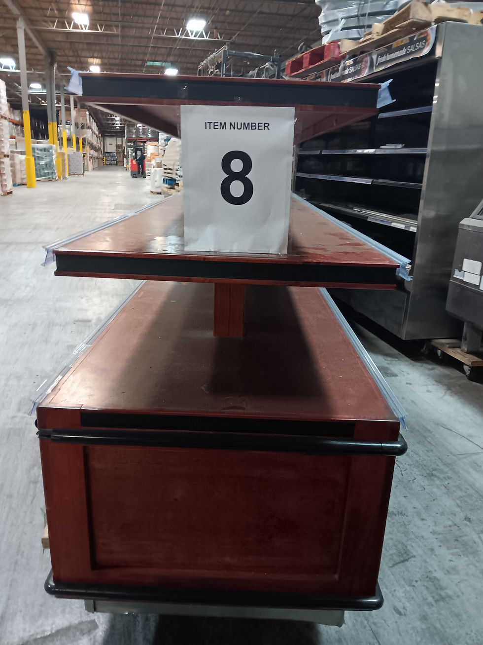 Thumbnail: 124-0108 Wooden Bakery Display Table