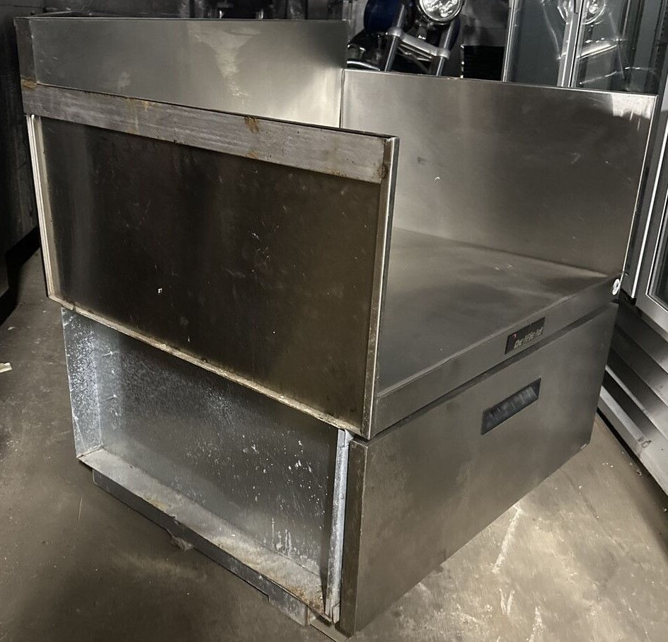 Thumbnail: 174-0058 Delfield F17DD32-C 32” Drop In 1-Drawer Stainless Steel Work Table