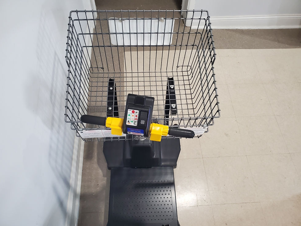 Thumbnail: 1-0609 Model 63 Handicapped Mobility Scooter Cart