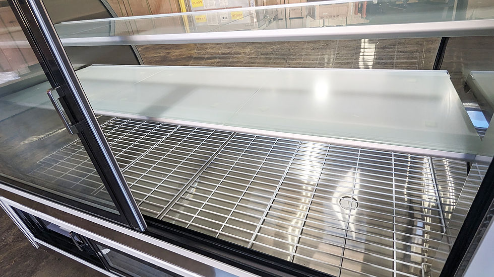 Thumbnail: 171-0313 60" Self Contained Full Service Seafood Meat Case Cooler