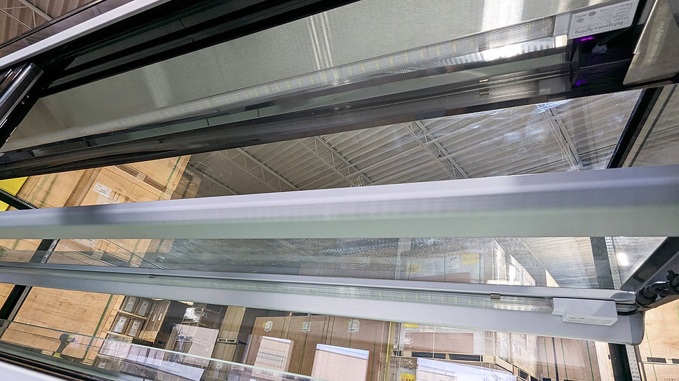 Thumbnail: 171-0288 59" Open Air Self Contained Over Under Deli Sandwich Case Cooler