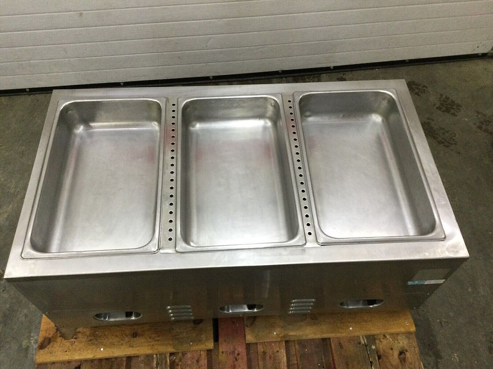 Thumbnail: 167-0168 Crown Verity CV-3WHS Hot Dog Steamer W/ Bun Warmer