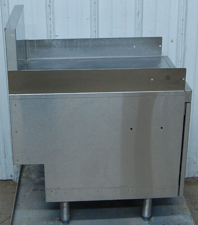 Thumbnail: 142-0892 Krowne 18" x 29" Stainless Steel Under Bar Cabinet Equipment Table