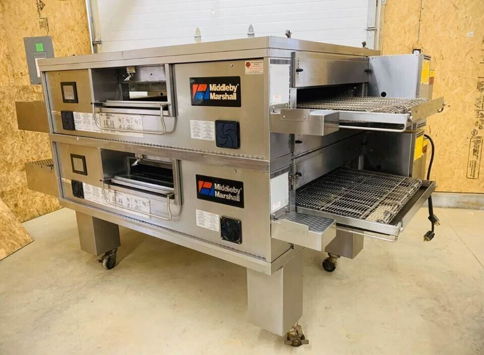 167-0549 Middleby Marshall PS870G Double Stack Conveyor Ovens