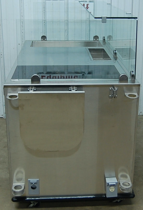 Thumbnail: 142-0778 Hill Phoenix 60" Presentation Cabinet w/ 2x Cook Tek Induction Cookers