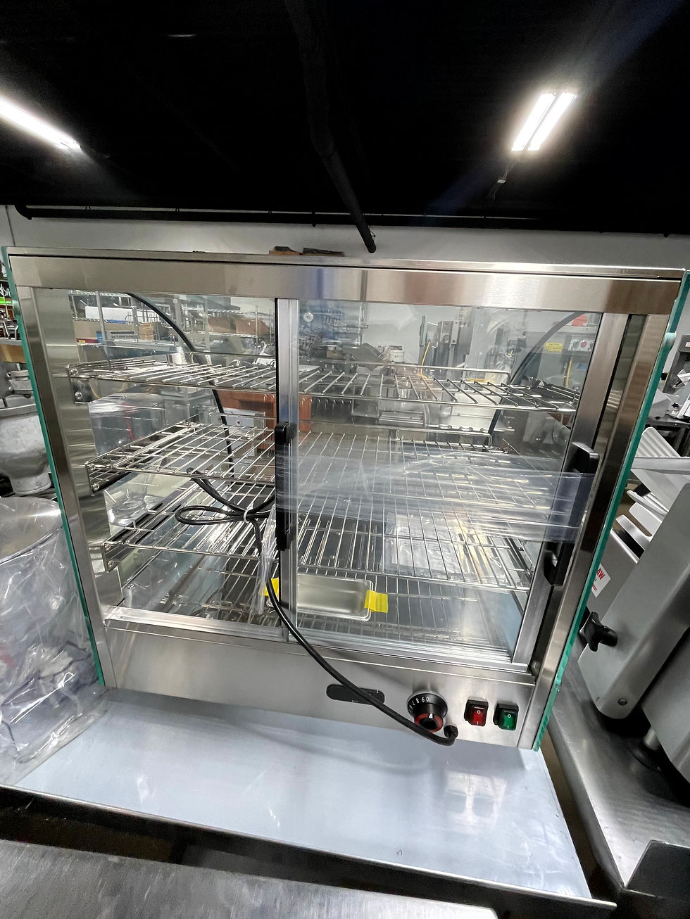 Thumbnail: 72-0169 Cook Rite CHDC-44 Countertop Full Service Heated Display Case