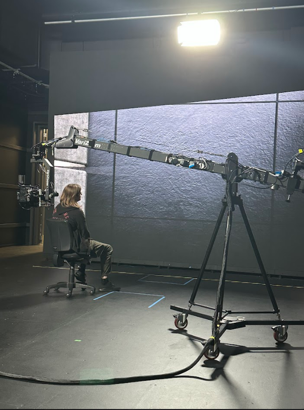 First look at the new camera setup in the Virtual Production Studio.