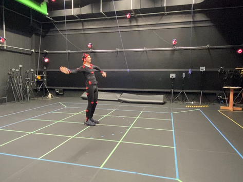 Mocap W6 24: Motion Capture Recording Session