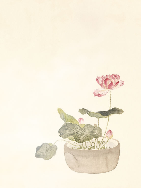 Leaf from Album Depicting Birds, Flowers, Landscapes, and Flower Pots Yoshizawa Setsuan (J