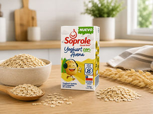 Soprole estrena yogur con avenas con envase aséptico