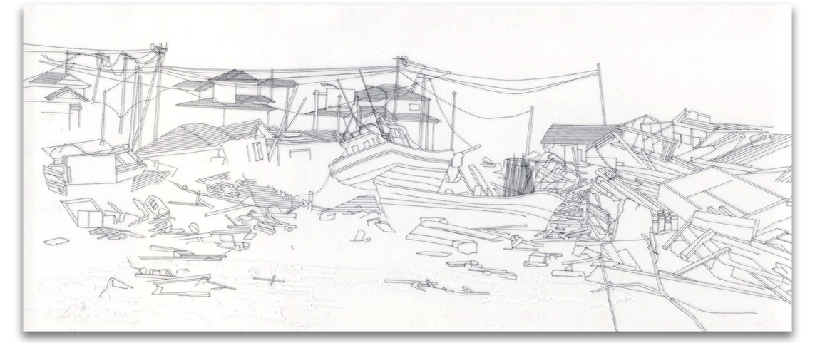 Tal Amitai Lavi, Thread Drawings