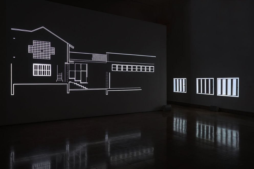 Tal Amitai Lavi Choreography of a Line
Installation view