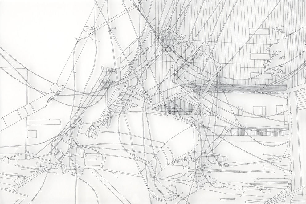 Tal Amitai Lavi, Thread Drawings
