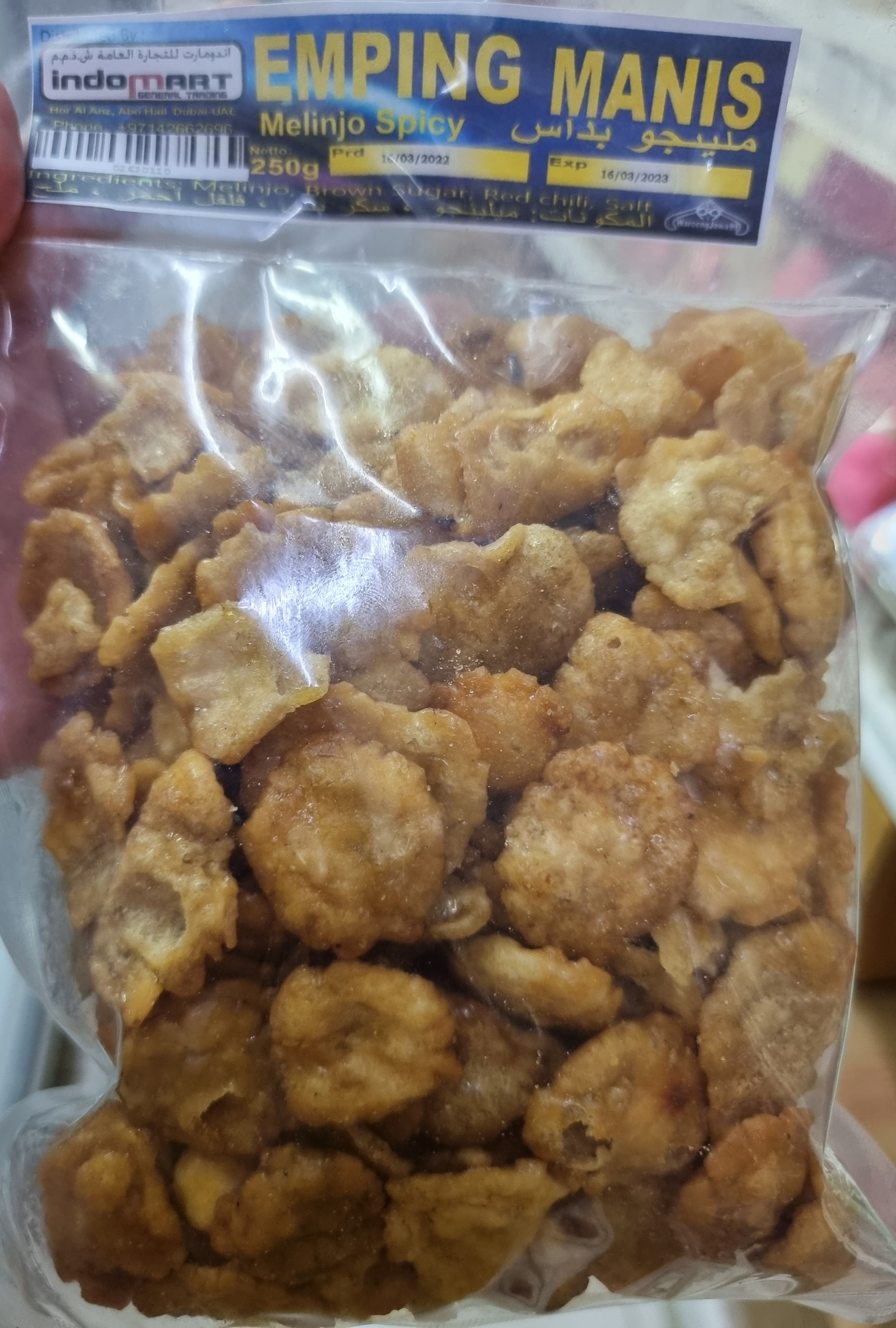 Emping Manis 250 gram