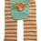 Thumbnail: Ziggle Highland Cow Leggings & Socks Set