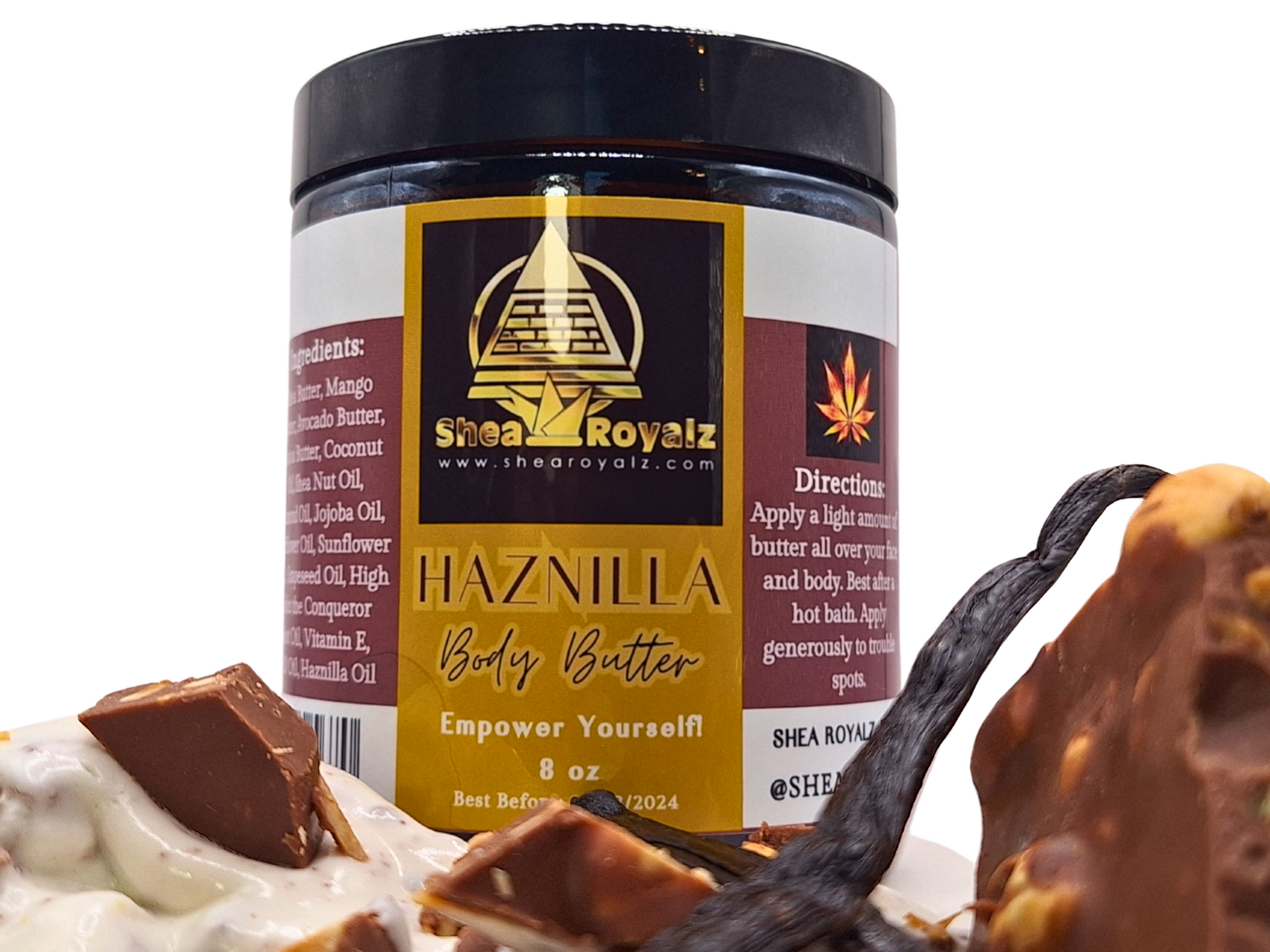 Royal Haznilla Body Butter with CBD Regular